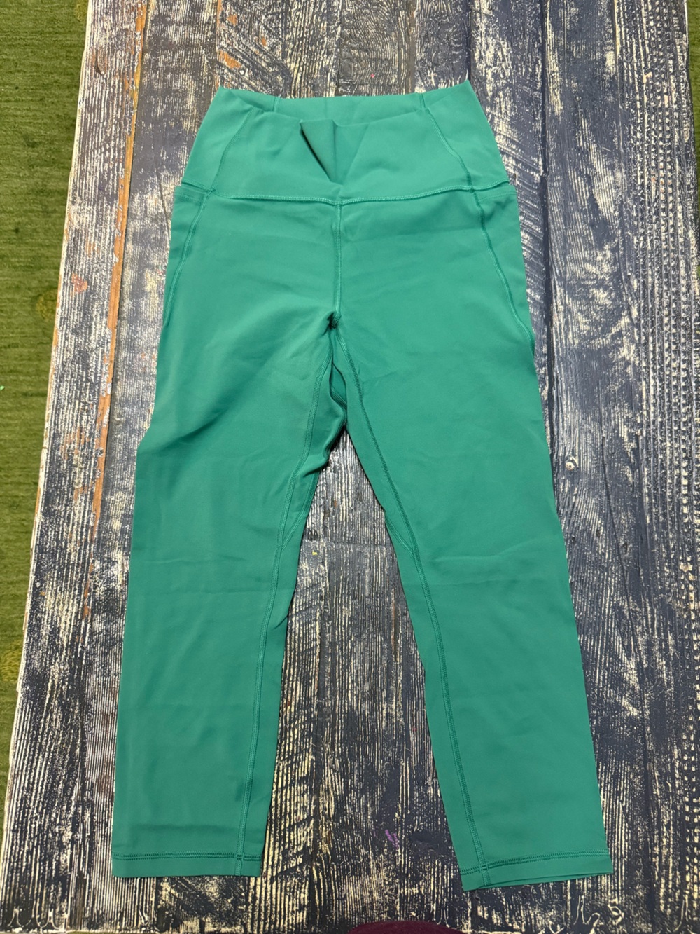 Women’s High-Waist Green Active Leggings